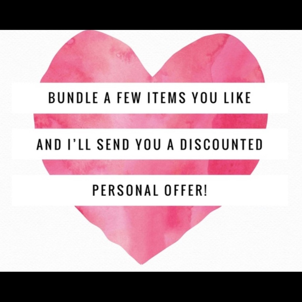 bundle & save! i’ll accept most!